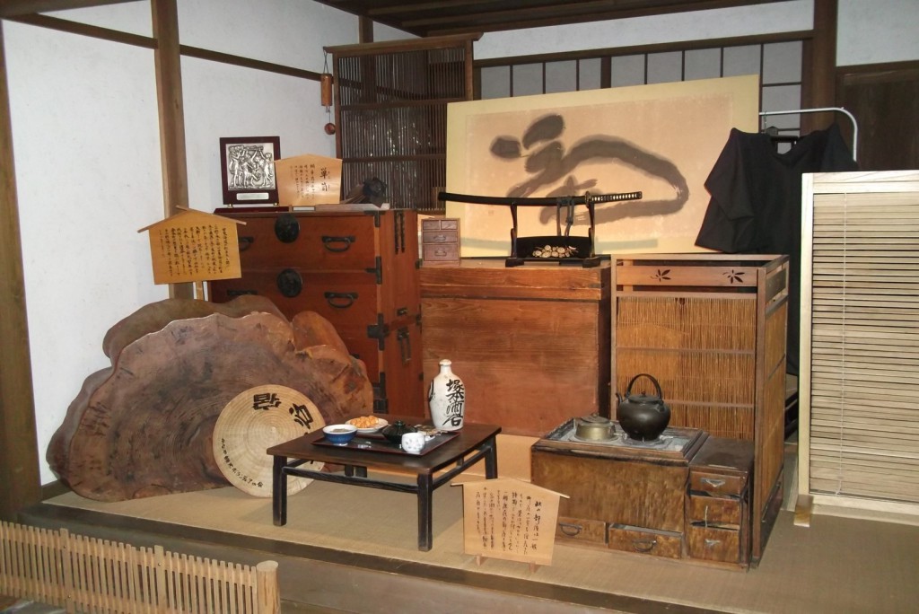 Exhibition of Japanese traditional room.