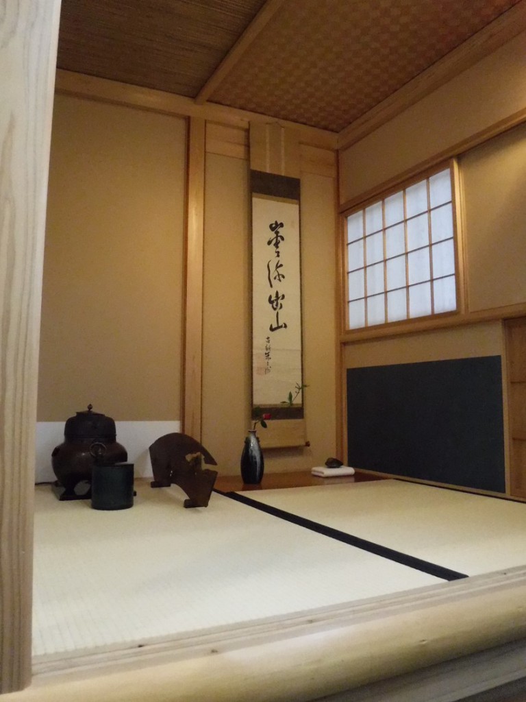 Traditional tea room for Japanese tea ceremony will welcome you everytime at the entrance of MAFF.