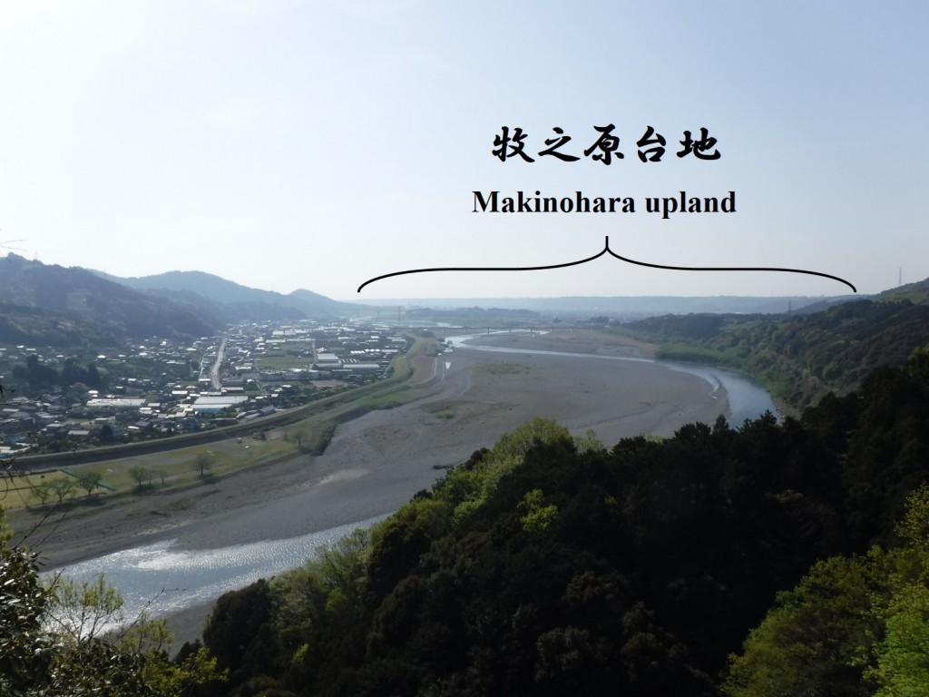 01 Makinohara upland viewed from mountainside on Kawane town