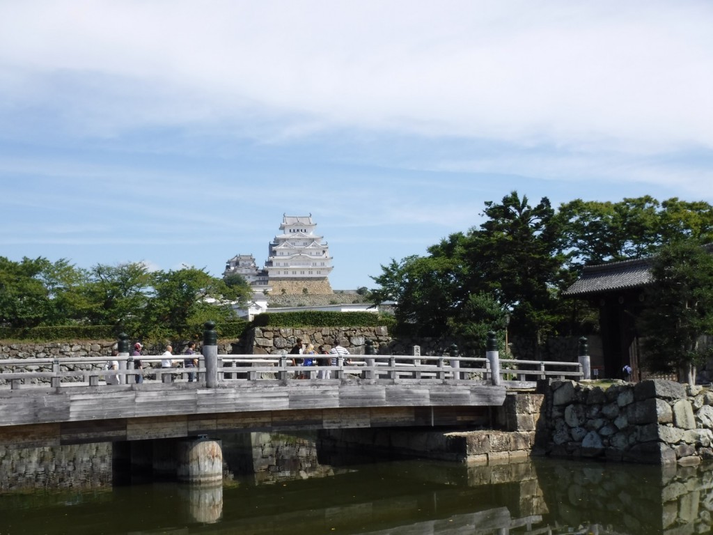 Himeji Castle, one of the National Treasures in Japan and World Cultural Heritage.