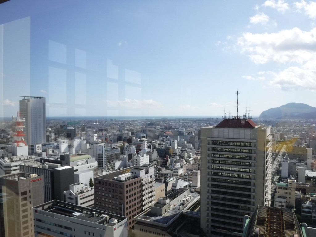 22 Suruga bay beyond the Shizuoka city hall