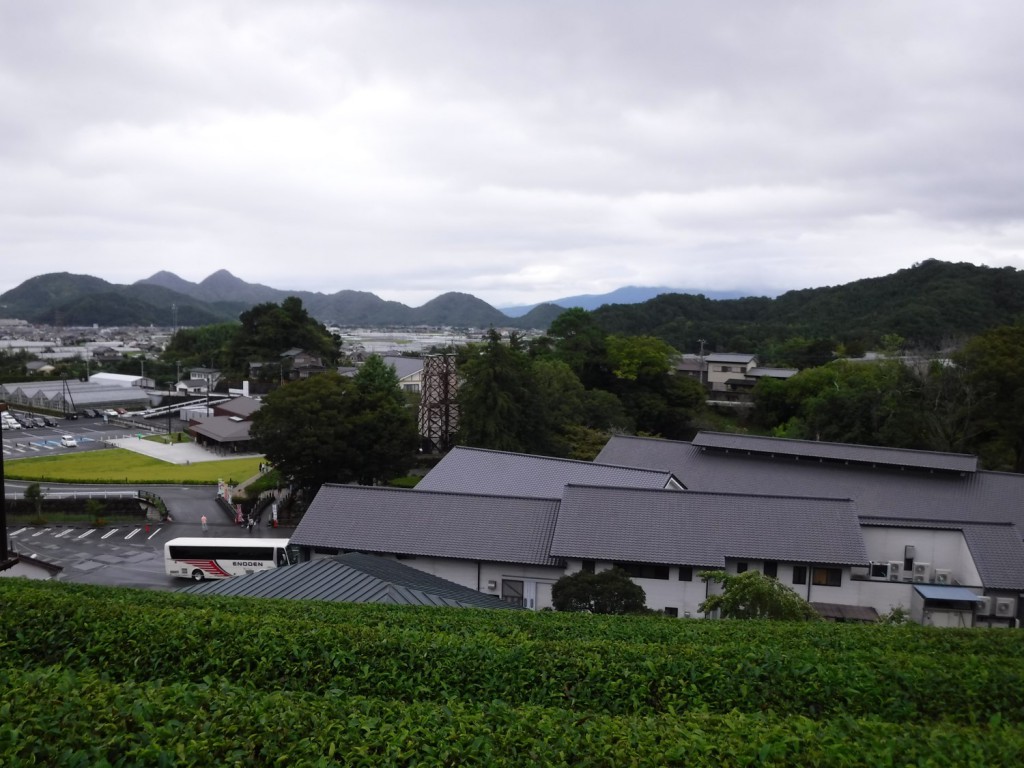 30 View of Nirayama Reverberatory Furnances from Tea Garden of Narusawa